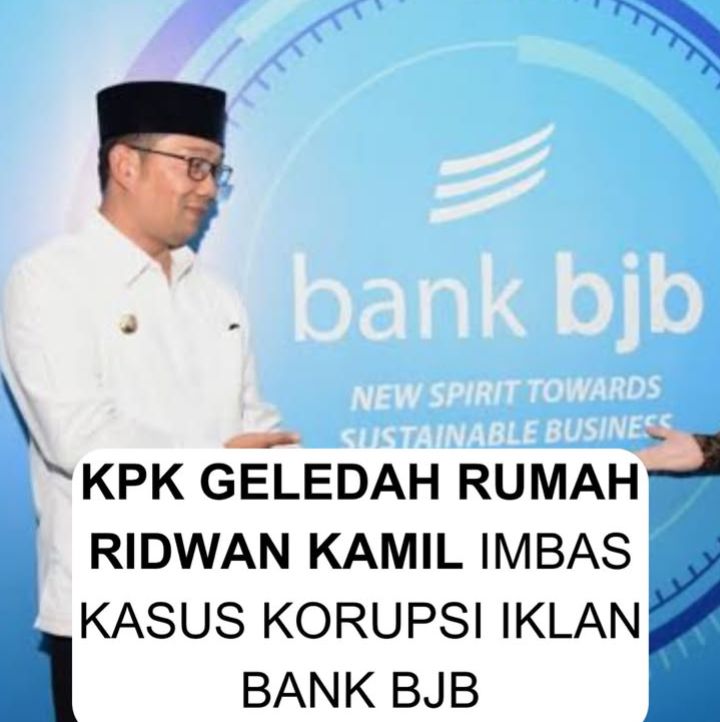 KPK turut menggeledah rumah mantan Gubernur Jawa Barat Ridwan Kamil, Korupsikah?